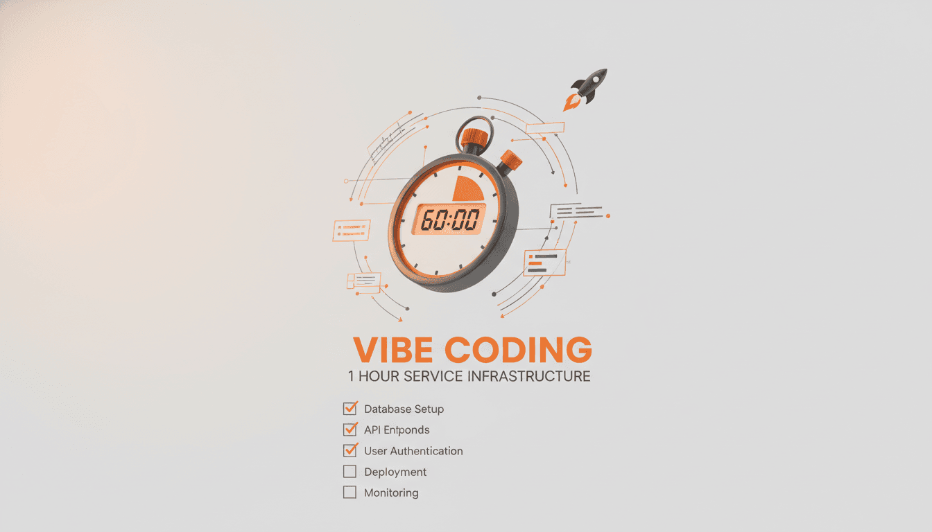 Building a Service Foundation in 1 Hour - Real-World Vibe Coding