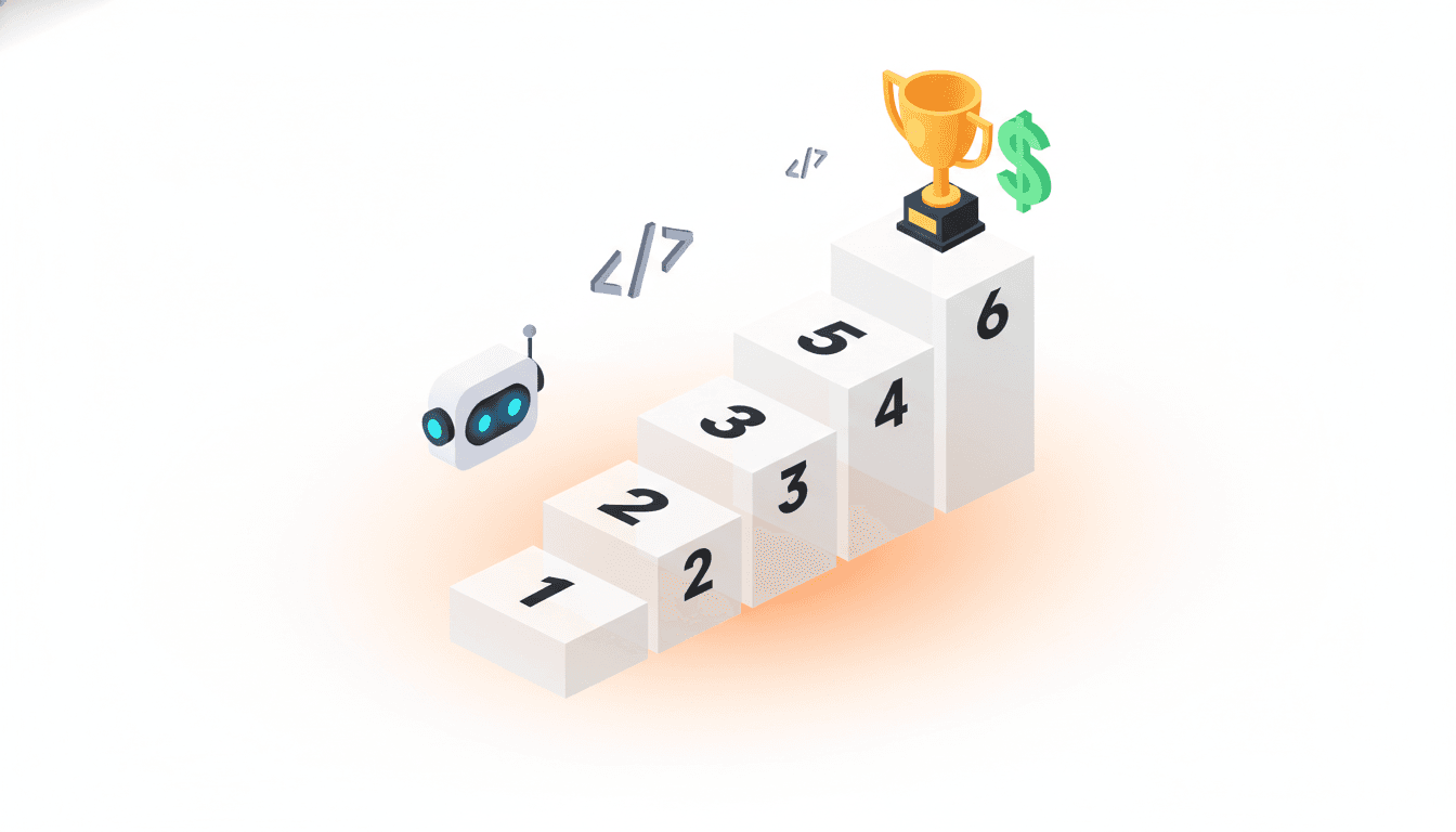 수익을 내는 소프트웨어를 만드는 6단계 (초보 → 프로)